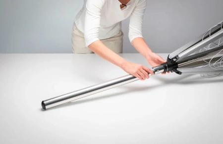 сушилка для белья brabantia topspinner 146909 серый металлик