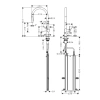 смеситель для кухни hansgrohe talis m54 72801000, хром