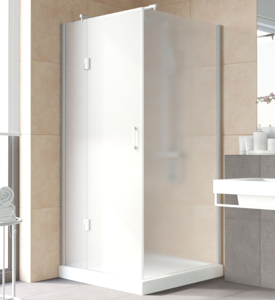 душевой уголок vegas glass afp-fisux 100 07 10 профиль матовый хром, стекло сатин душевой уголок vegas glass afp-fisux 100 07 10 профиль матовый хром, стекло сатин