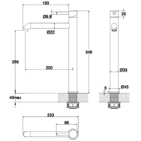 смеситель для раковины whitecross y chrome y1213cr хром