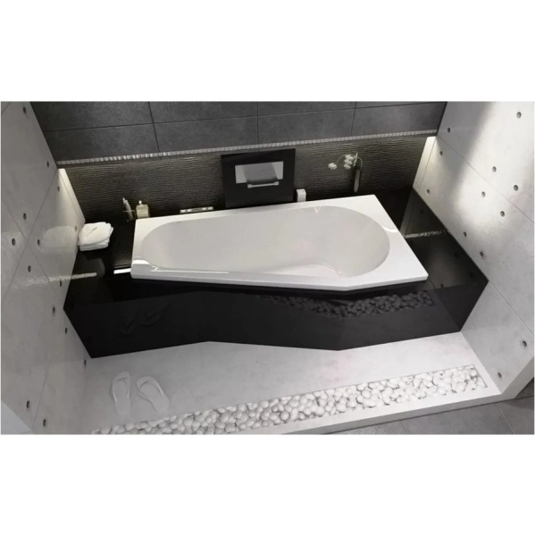 акриловая ванна riho delta 160x80 b069001005 (bb8300500000000) l без гидромассажа