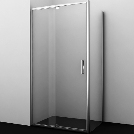 Душевой уголок WasserKRAFT Berkel 120×80 48P06 профиль хром, стекло прозрачное