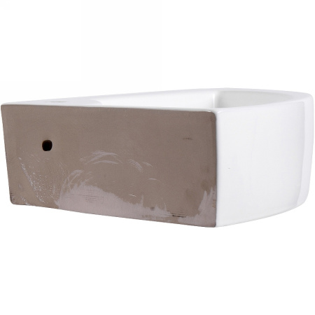 раковина aquatek 47 aq5166b-00 угловая белая