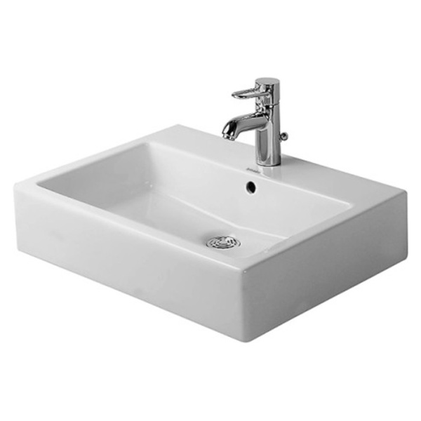 Раковина накладная/подвесная Duravit Vero 0452600044 59.5x46.5 см, белая Раковина накладная/подвесная Duravit Vero 0452600044 59.5x46.5 см, белая