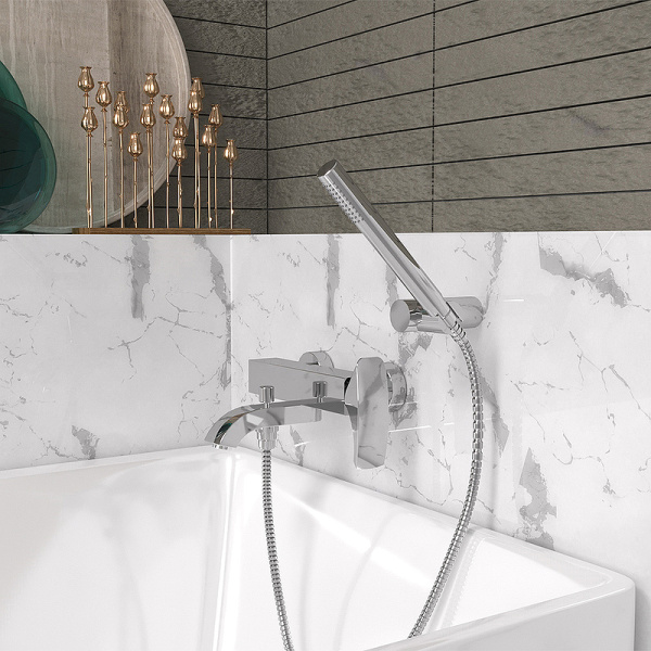 смеситель для ванны с душем paini f1cr105km цвет хром