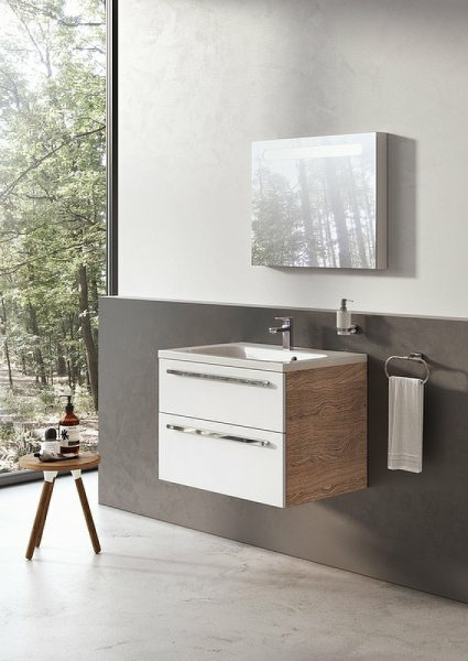 зеркало ravak chrome 60 x000000968 с подсветкой капучино