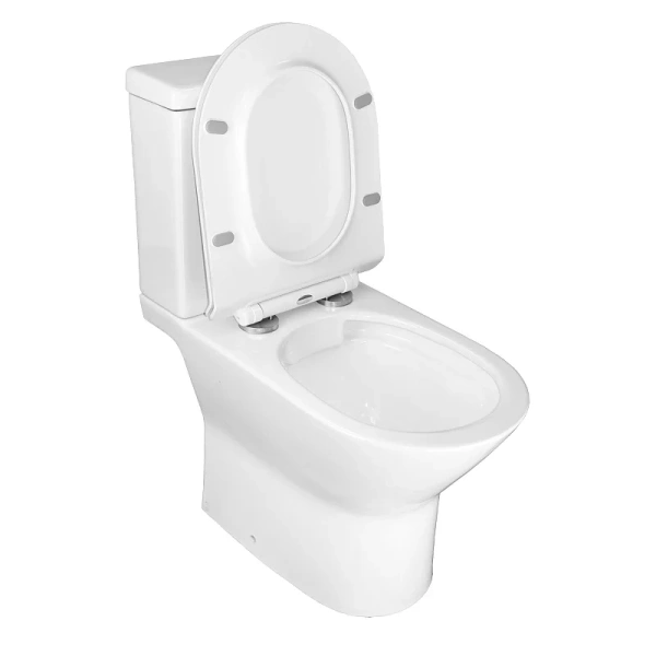 унитаз компакт azario mons az-76004 напольный, безободковый, с бачком и сиденьем микролифт, 65х38х79 см, белый