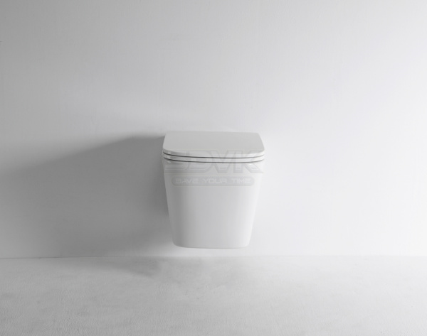 унитаз tece tecespring s 9700996 подвесной, безободковый, с сиденьем в комплекте, белый