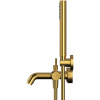 смеситель для ванны whitecross y brushed gold y1231glb брашированное золото