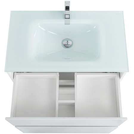 тумба для раковины belbagno kraft-800-2c-pia-bo, напольная, цвет белый.