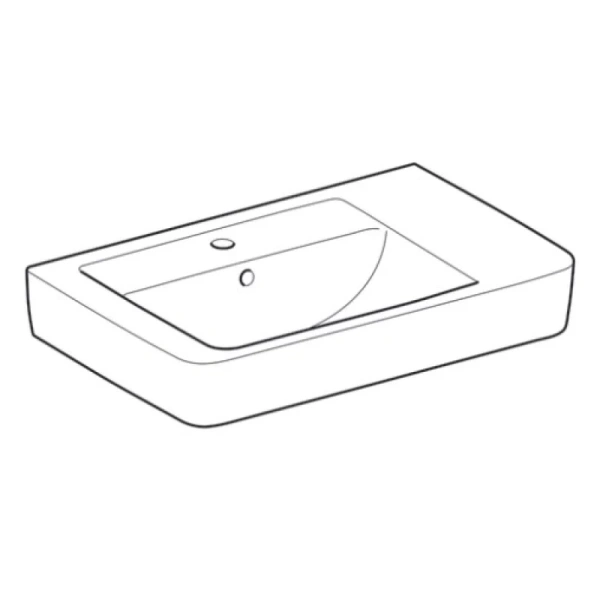 раковина подвесная geberit renova 75 см nr.1 plan 122180000 раковина подвесная geberit renova 75 см nr.1 plan 122180000