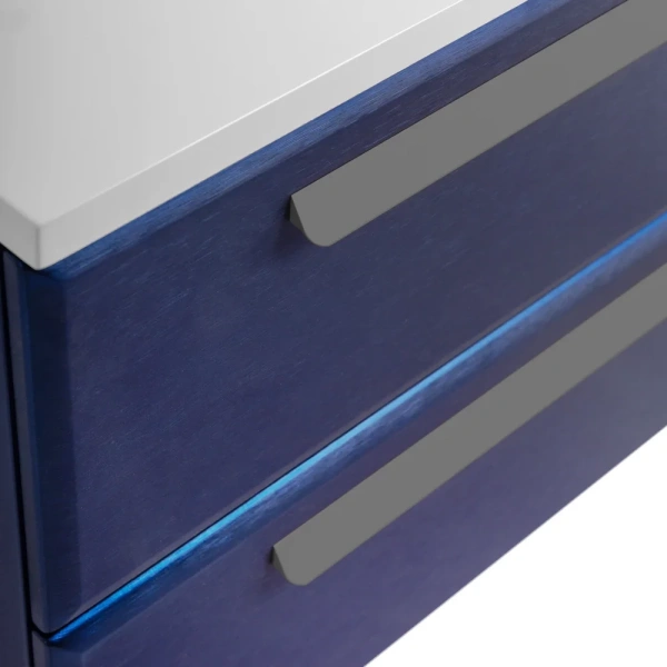 ручка для тумбы 1 шт cezares eco rs156gr.3/320 39,7 см, серый