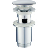 Донный клапан Haiba HB65-3 click-clack, хром