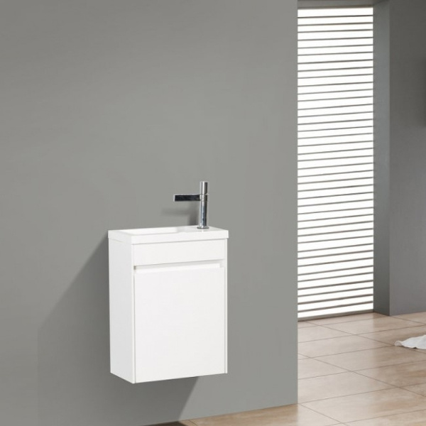 тумба под раковину belbagno pietra mini 40 pietra mini-400-1a-so-bl-r подвесная bianco lucido