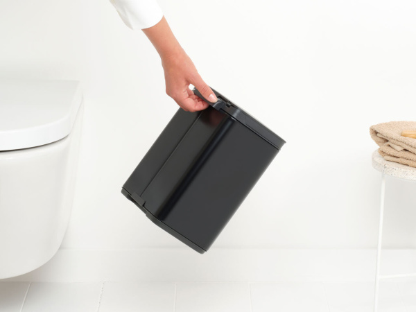 Мусорное ведро Brabantia Bo 222481 4 л, черное матовое