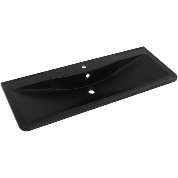 раковина belbagno 120 bb1200/455-lv-art-alr-nero черная матовая