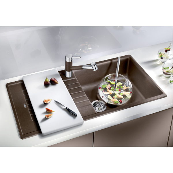 мойка кухонная blanco zia xl 6s 526024 черная