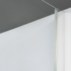душевой уголок wasserkraft vils 56r06 120×80 см, профиль хром, стекло прозрачное