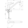 смеситель для кухни ideal standard ceraflex bc129aa смеситель для кухни ideal standard ceraflex bc129aa