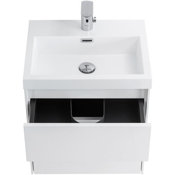 тумба под раковину belbagno pietra mini 50 pietra mini-500as-2c-so-bl подвесная bianco lucido