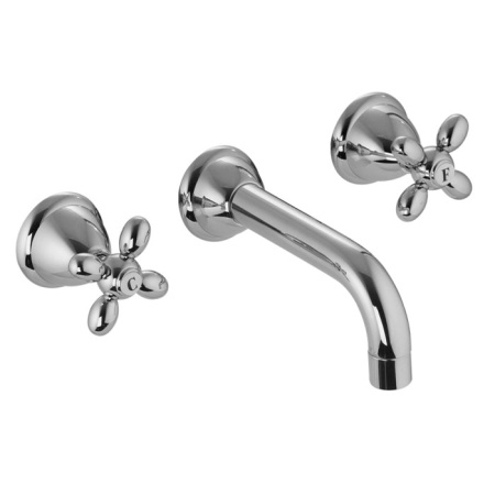 Смеситель Fima Carlo Frattini Olivia F5001L/5CR для раковины, встраиваемый, излив 20 см, хром