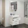 тумба с раковиной comforty никосия 60н 00004142203 дуб белый