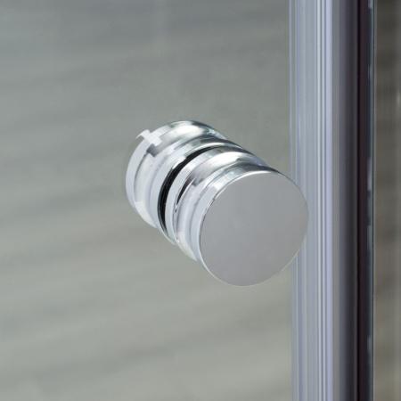душевой уголок wasserkraft vils 56r06 120×80 см, профиль хром, стекло прозрачное