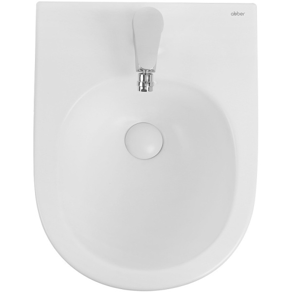 биде подвесное abber bequem ac1150mw белый матовый