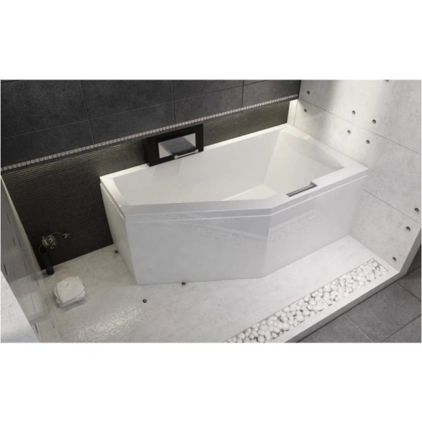 акриловая ванна riho geta 170x90 b032001005 (ba8900500000000) l без гидромассажа