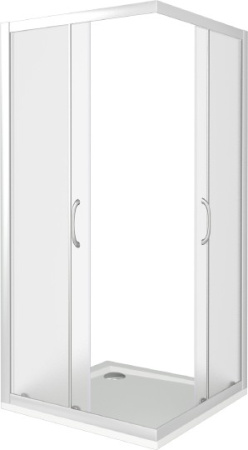 душевой уголок good door latte cr-90-g-we 90×90