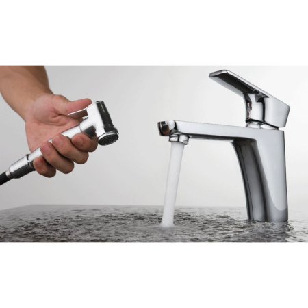 смеситель для раковины d&k freie da1432601 с гигиеническим душем смеситель для раковины d&k freie da1432601 с гигиеническим душем