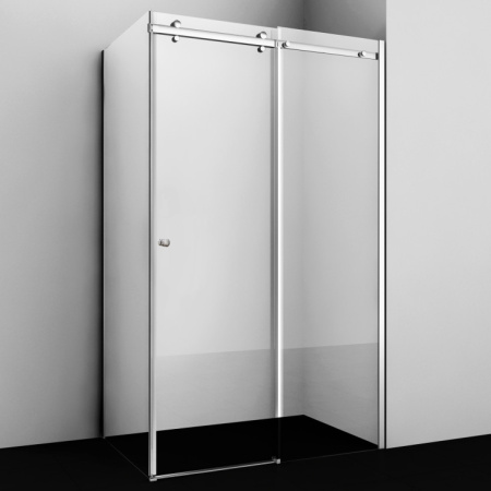 Душевой уголок WasserKRAFT Vils 56R06 120×80 см, профиль хром, стекло прозрачное