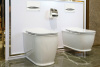 унитаз подвесной безободковый belbagno prado bb10150ch/bb10150sc, с сиденьем микролифт, цвет белый