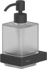Дозатор для мыла Whitecross Cubo CU2440BL настенный, черный мат