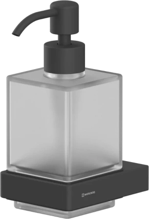 Дозатор для мыла Whitecross Cubo CU2440BL настенный, черный мат