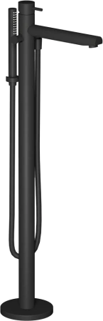 Напольный смеситель для ванны с душем IB Rubinetterie Kusasi EKS399NP matt black