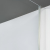 душевой уголок wasserkraft vils 120×90 56r07 профиль хром, стекло прозрачное