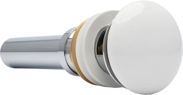 донный клапан aquame aqm7002-1w клик клак, белый