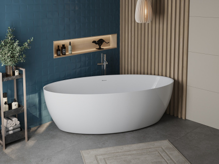 ванна акриловая отдельностоящая belbagno bb707-1860-880