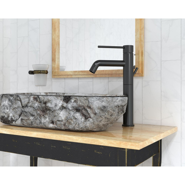 смеситель для раковины paini cox 78pz211ll черный матовый
