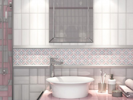 Керамическая плитка Kerama Marazzi Мурано белый 16028 настенная 15х7,4 см