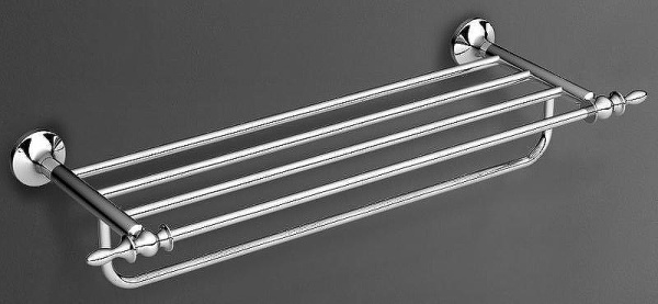 Полка для полотенец Art&Max Bohemia AM-E-4222 хром.