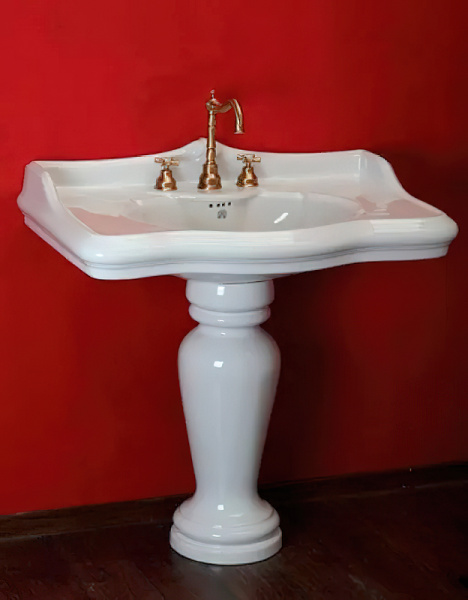 раковина подвесная migliore impero 90 см ml.imp-25.390.bi