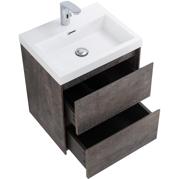 тумба под раковину belbagno pietra mini 50 pietra mini-500-2c-so-pt подвесная stone