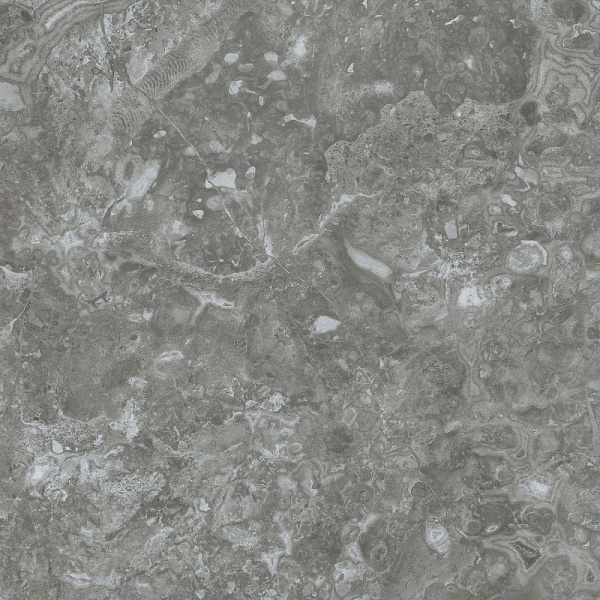 Керамогранит Kerama Marazzi Риальто Нобиле серый тёмный лаппатированный обрезной SG649122R 60х60 см