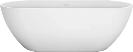 ванна акриловая отдельностоящая belbagno uno bb701-1400-720-k
