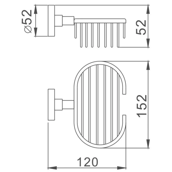 Мыльница Haiba HB17 02-1