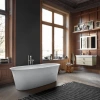 акриловая ванна duravit white tulip #700468 160x80 см, цвет белый