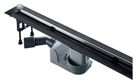 душевой лоток viega advantix vario 704353 с решеткой матовый хром