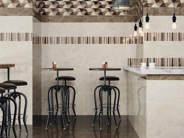 Керамическая плитка Kerama Marazzi Гран-Виа беж светлый обрезной 13064R настенная 30х89,5 см